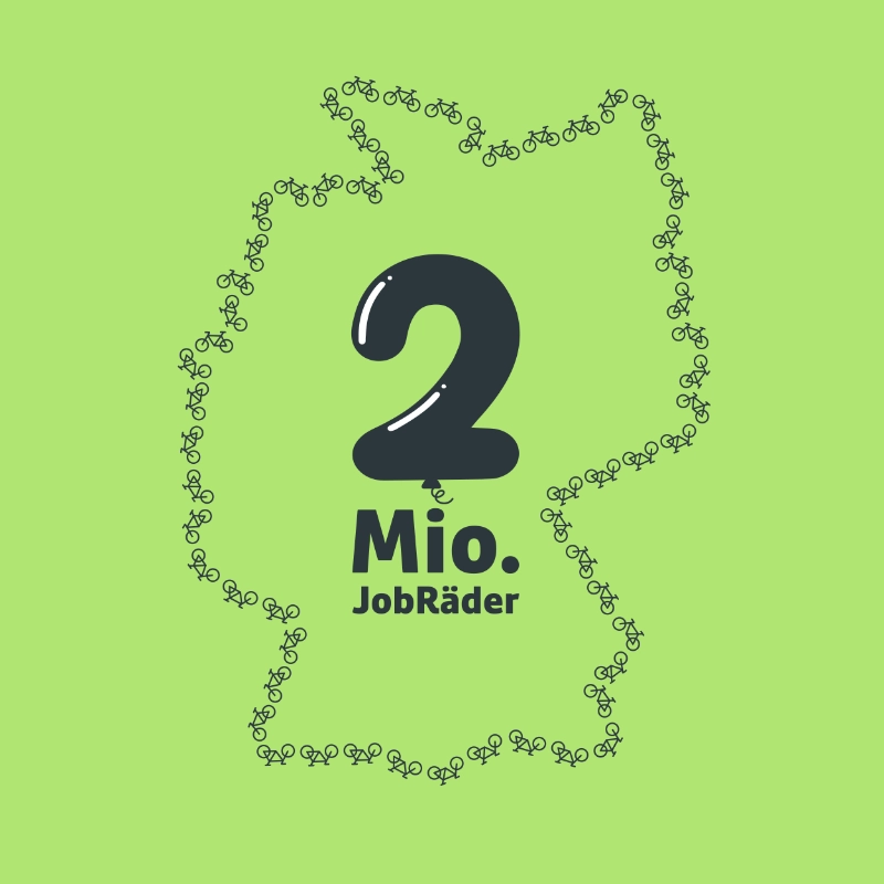 2Mio Fahrräder Deutschland Karte 1zu1